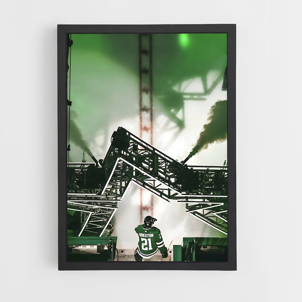 Poster Green Screen Hero – affiche Hockey sur glace (vue 2)